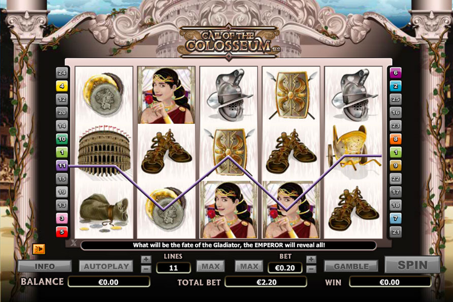 Roman Colosseum Slot Machine