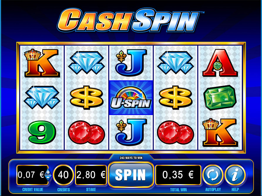 Spin for cash slots