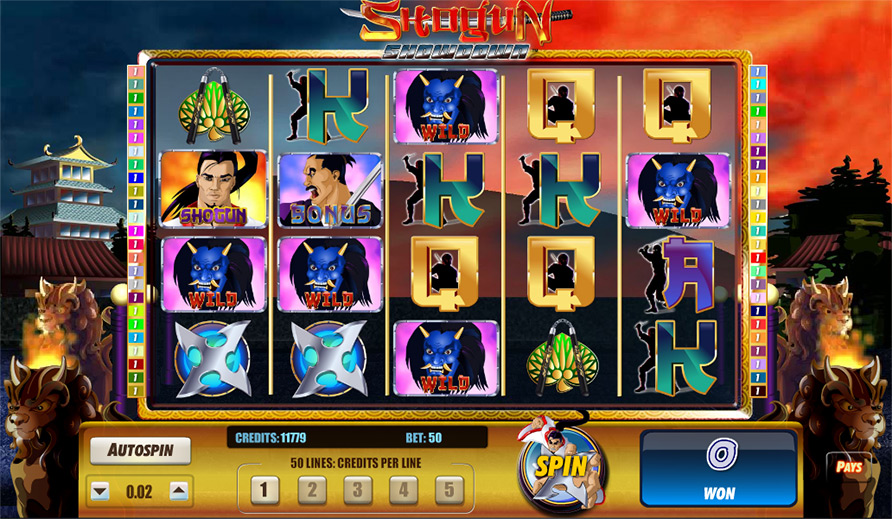 Shogun Slot Machine Online