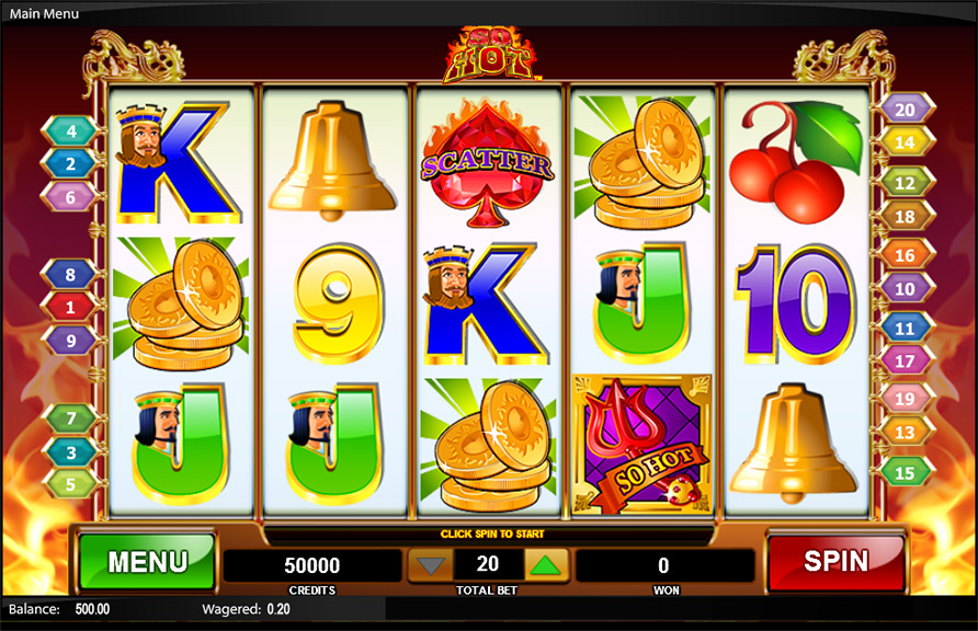 So Hot Slot Machine Online