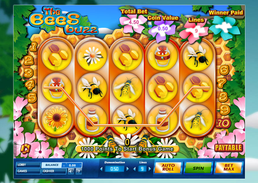 Play The Free Slot The Bees Buzz With No Download