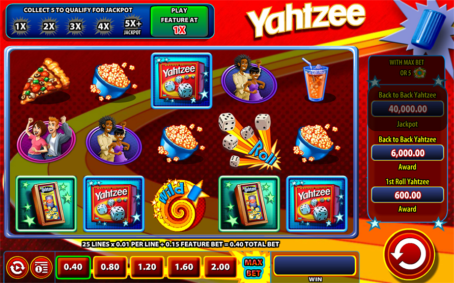 Play yahtzee against players live online